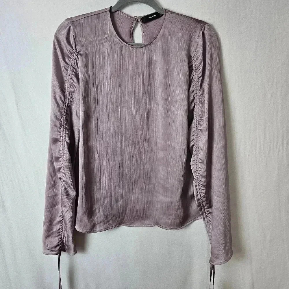 Hallhuber lilac blouse‎